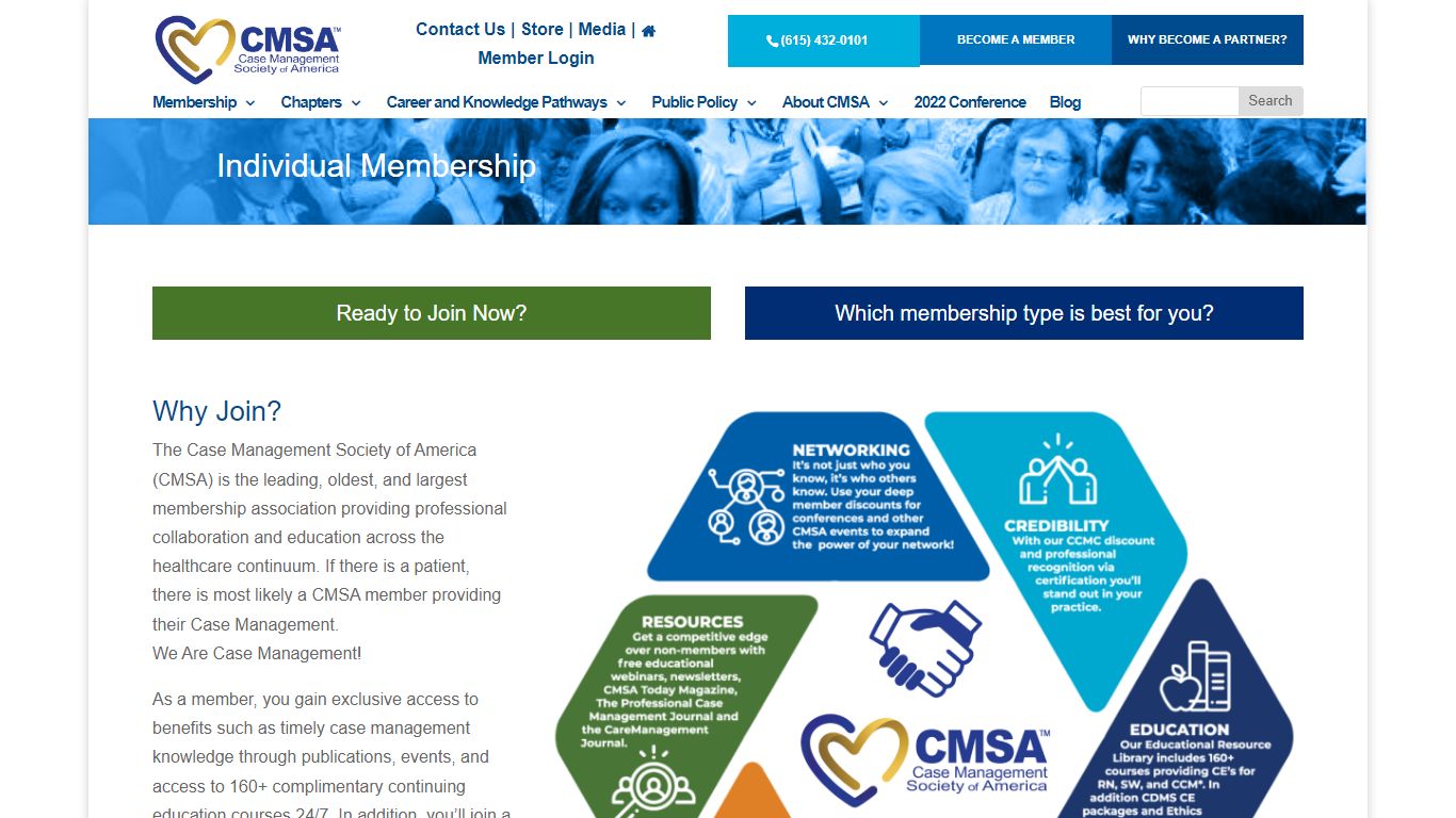 Individual Membership | Case Management Society of America